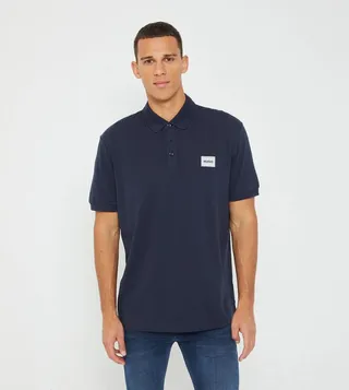 Logo Detail Short Sleeves Polo T-Shirt