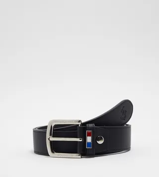 Buckle Closure Leather Belt