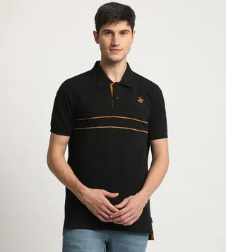 Minimalistic Stripes Polo T-Shirt