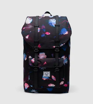 Little America Backpack with Logo Detail