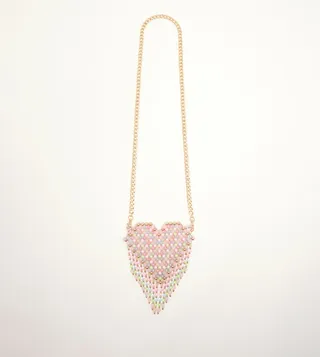 CARENARIA Beaded Phone Pouch with Sling