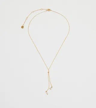 NAVOLAAN Stone Studded Embellished Necklace
