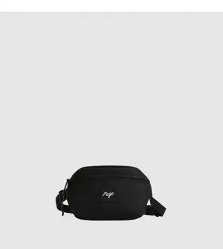 Badge Detail Mini Waist Bag