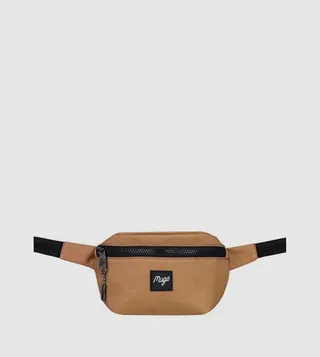 Badge Detail Mini Waist Bag