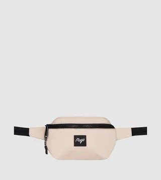 Badge Detail Mini Waist Bag