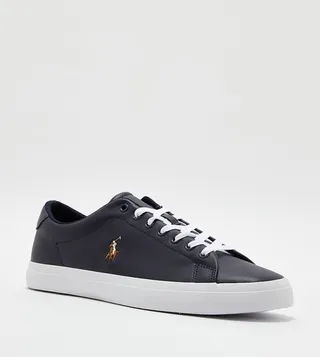 Logo Detail Lace-Up Sneakers