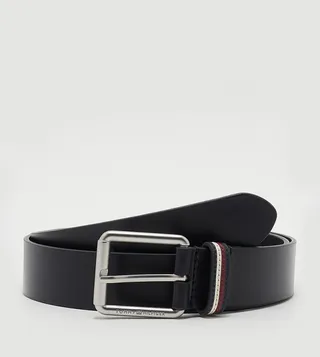 Buckle Closure Leather Belt