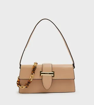 FLAVIANA Solid Shoulder Bag