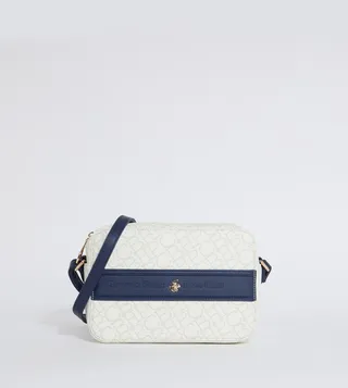 Monogram Patterned Camera Bag