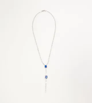 BRIGDEN Silver-Tone Y-Necklace