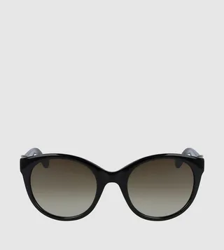 Full Rim P-3 Round Sunglasses