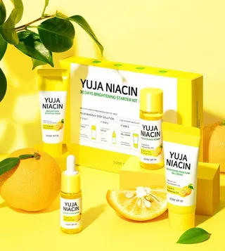 Yuja Niacin 30 Days Brightening Stater Kit- 30 ml, 10 ml, 30 ml, 20g