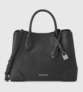 BROOKLYN JET SET Printed Satchel Bag