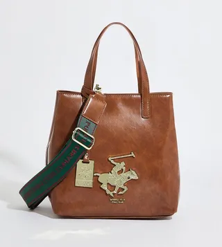 Logo Detail Tote Bag