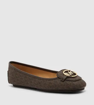 LILLIE Monogram Patterned Ballerinas
