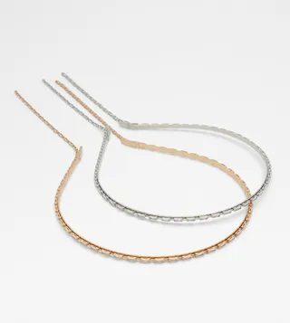 JESSICAA 2 Pack Embellished Headbands