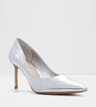 STESSYMID Pointed Toe Heel Pumps