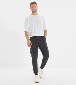 Regular Fit Elastic Trousers Basic Sweatpants