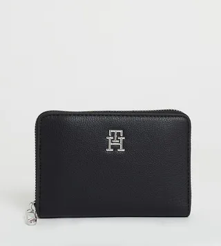 Monogram Detail Mini Wallet