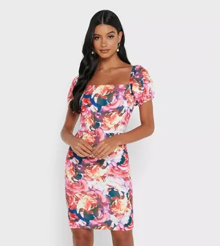 Bardot Printed Mini Dress