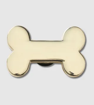 Gold Dog Bone
