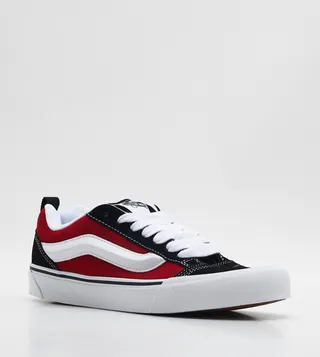 KNU SKOOL Color Block Lace-Up Sneakers