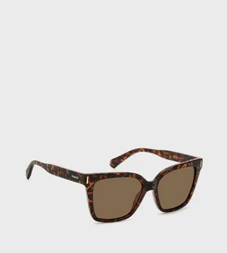 Patterned Square Sunglasses