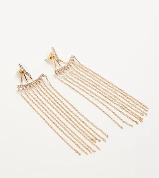 SEMA Gold-Tone Cluster Earrings