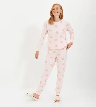 Printed Night Suit