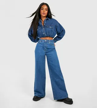 Basics Baggy Boyfriend Fit Jeans