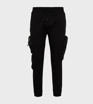 Solid Drawstring Waist Jogger Pants