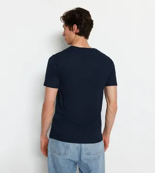 Pack of 3 Solid Slim Fit T-Shirts