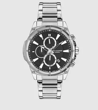 Multi-Functional Black Dial Analog Watch
