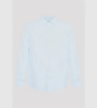 Tailored Fit Herringbone Weave Shirt
