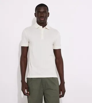 Logo Detail Regular Fit Polo T-Shirt