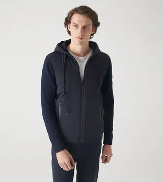 Quilted Long Sleeves Puffer Jacket
