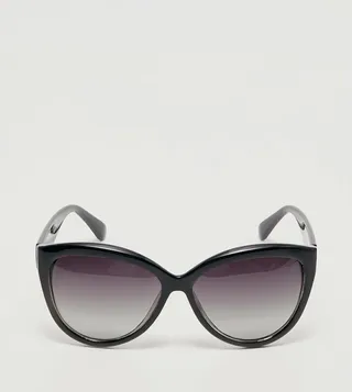 Full-Rim Cat Eye Sunglasses