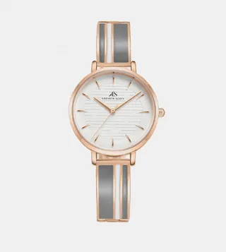 Grey Dial Analog Watch