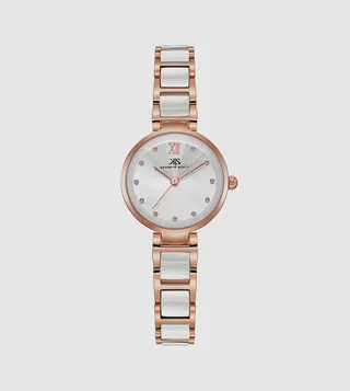 Classic Analog White Dial Watch