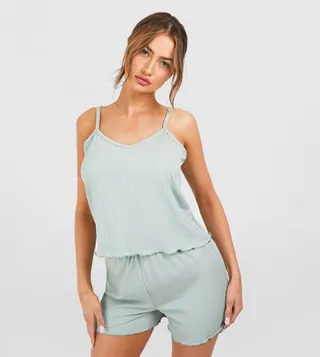 Pointelle Cami and Short Pyjama Set
