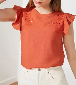 Tile Lace Blouse