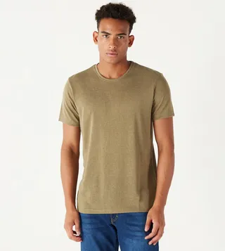 Solid Crewneck T-Shirt