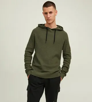 Logo Printed Casual Hoodie