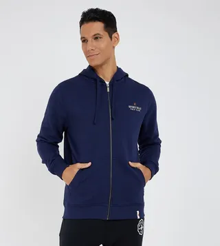 Logo Embroidered Long Sleeves Jacket