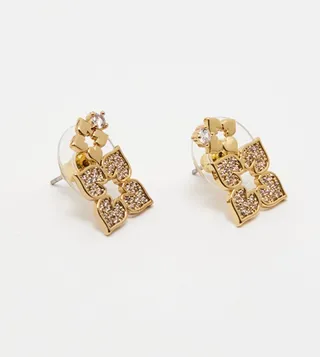 ICONILOV Embellished Drop Earrings
