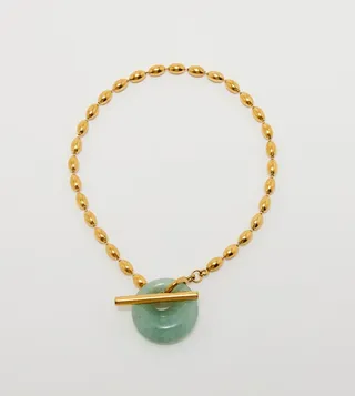 Gold-Toned Charm Bracelet