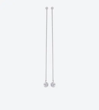 Cartigliano Post Back Closure Dangles Earrings - Silver