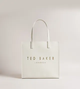 CRINKON Logo Detail Mini Tote Bag