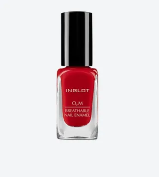 O2M Breathable Nail Enamel 620 - Red