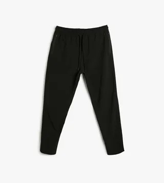 Solid Drawstring Waist Sweatpants